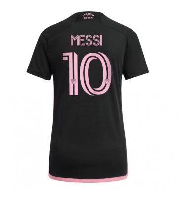 Inter Miami Lionel Messi #10 Koszulka Wyjazdowych Kobiety 2023-24 Krótki Rękaw